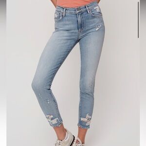 AGOLDE Sophia cropped jean
